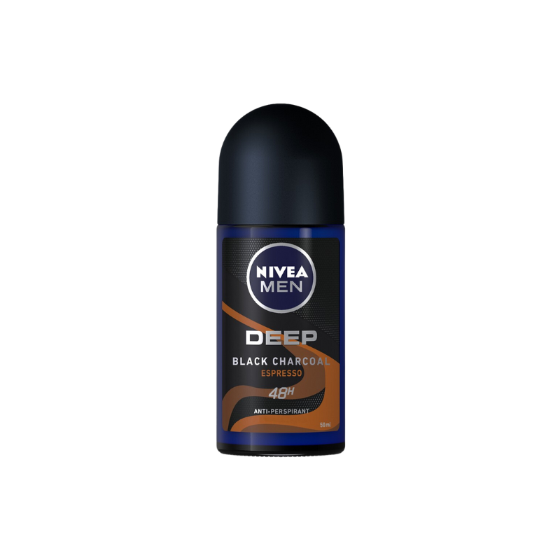 Nivea Men Deep Black Carbon Espresso Anti-Perspirant 50ml