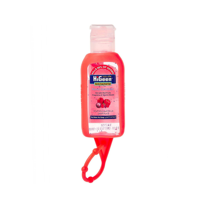 HiGeen Hand Sanitizer Red Fruits 50g