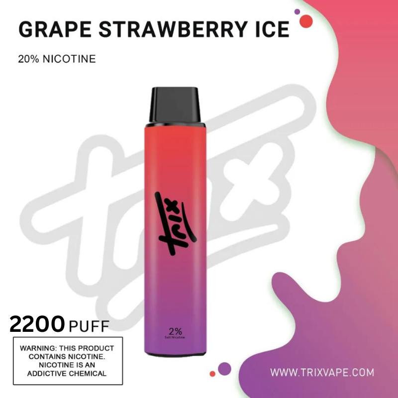 Trix Grape Strawberry Ice 2200 Puffs