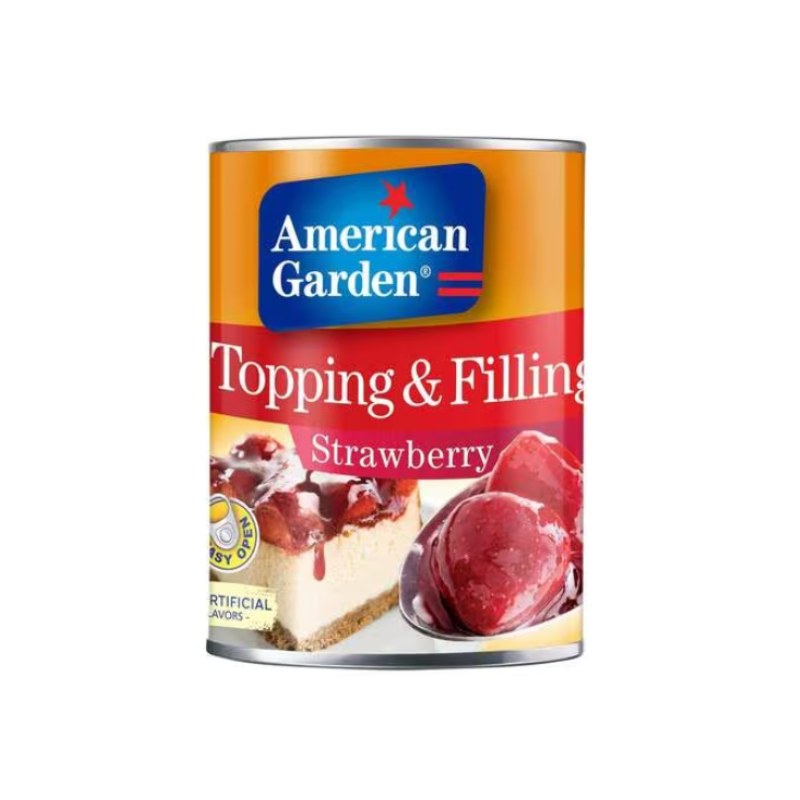 American garden Topping & Filling Strawberry 595g