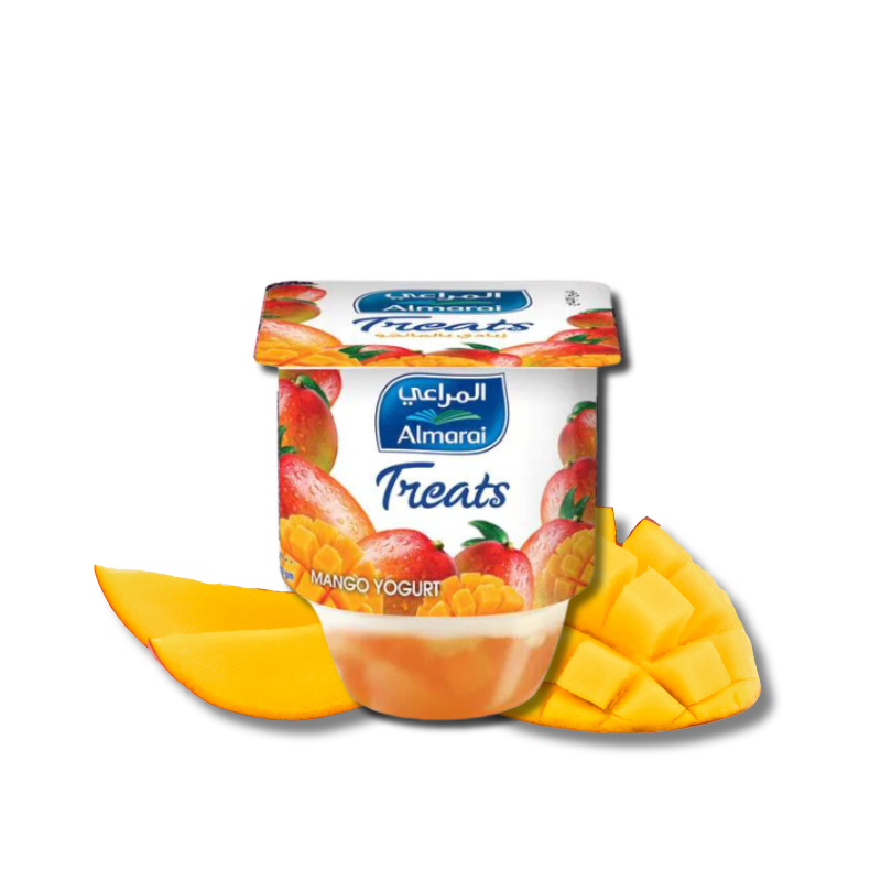Almarai Treats With Mango Pieces Yoghurt 105g