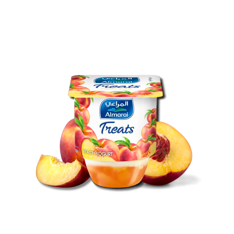 Almarai Treats Peach Yoghurt 105g