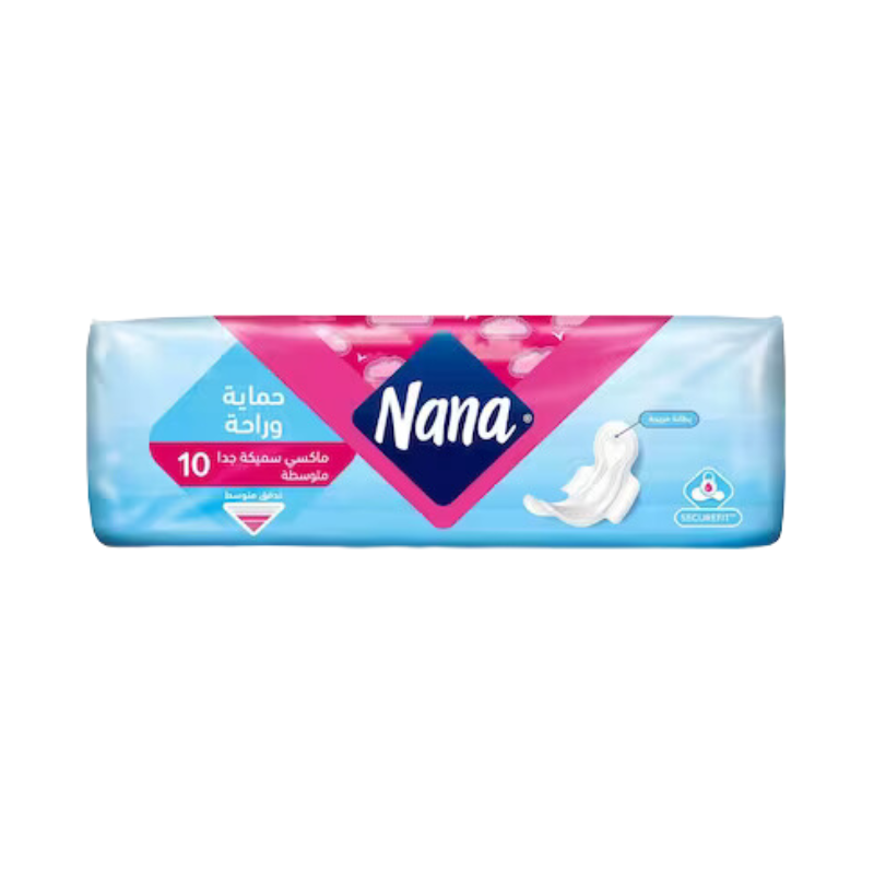 Nana Maxi Extra Thick Regular Pads 10 Pcs