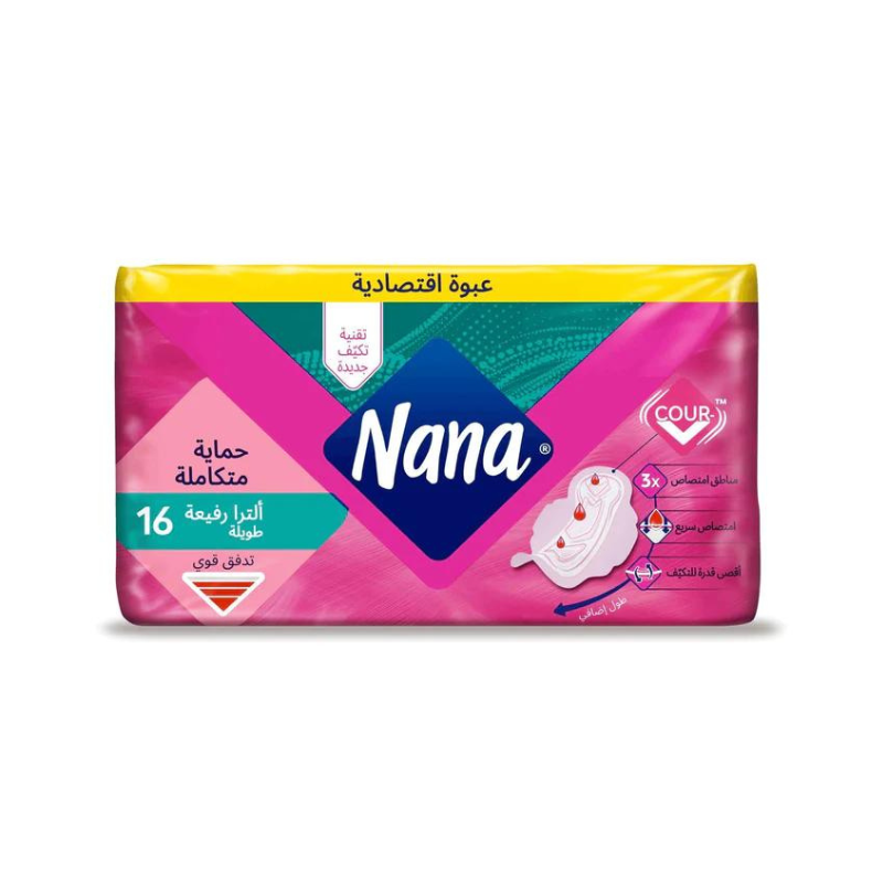 Nana Ultra Thin Long Pads 16 Pcs