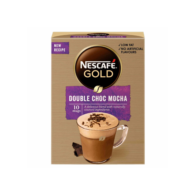 Nescafe Gold Double Choc Mocha 10 mugs