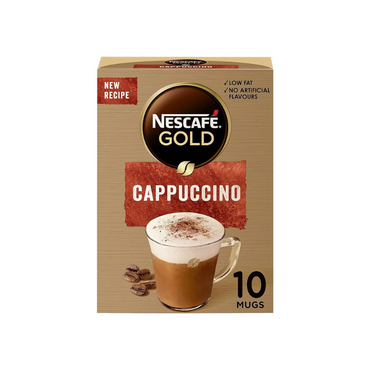Nescafe Gold Cappuccino 10 mugs