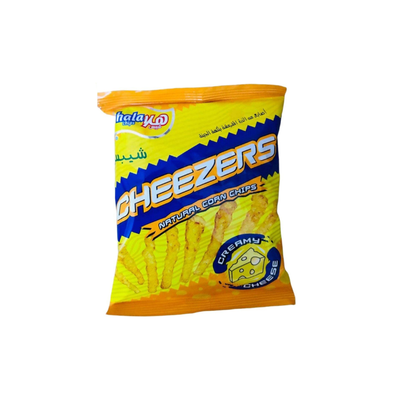 Hala Chips Cheezers Creamy Cheese 25g