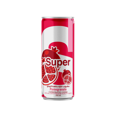 Super Pomegranate Carbonated Drink 250 ml