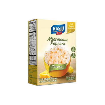 Kasih Microwave Popcorn Cheese Flavour 82.3g x 3 Bags