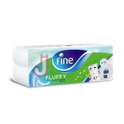 Fine Fluffy Toilet 10 Roll