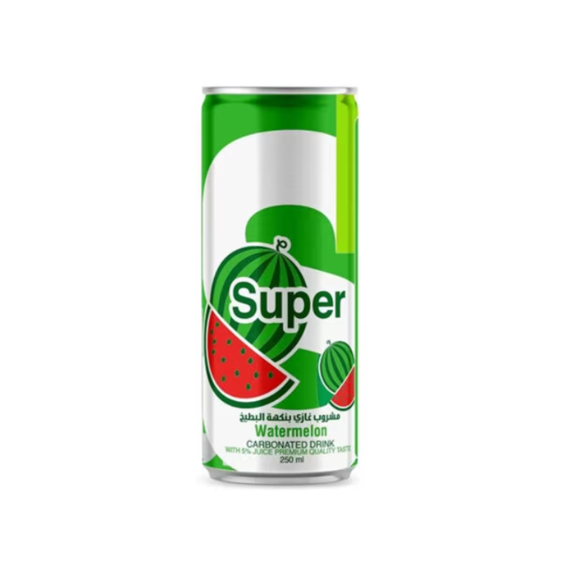 Super Watermelon Carbonated Drink 250ml