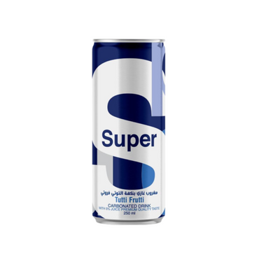 Super Tutti Frutti Carbonated Drink 250ml