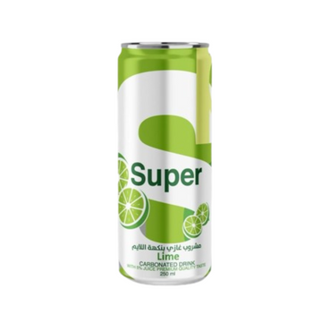 Super Lime Carbonated Drink 250ml