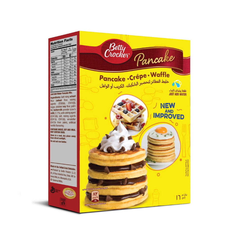 Betty Crocker Pancake Crepe Waffle Mix 360g