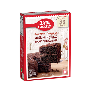 Betty Crocker Dark Chocolate Cake Mix 500g