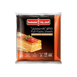 Sunbulah Puff Pastry Sheets Whole Wheat 400g