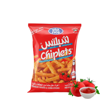 Fico Chiplets Baked Corn Sticks Ketchup 15g