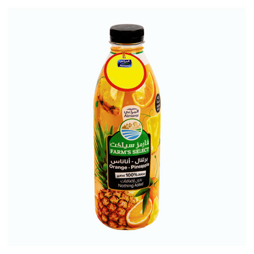 Almarai Farm's Select Juice Pineapple & Orange 1 Liter