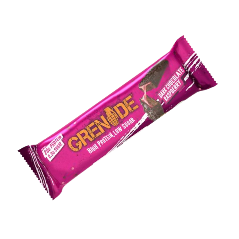 Grenade Dark Chocolate Raspberry Bar 60g