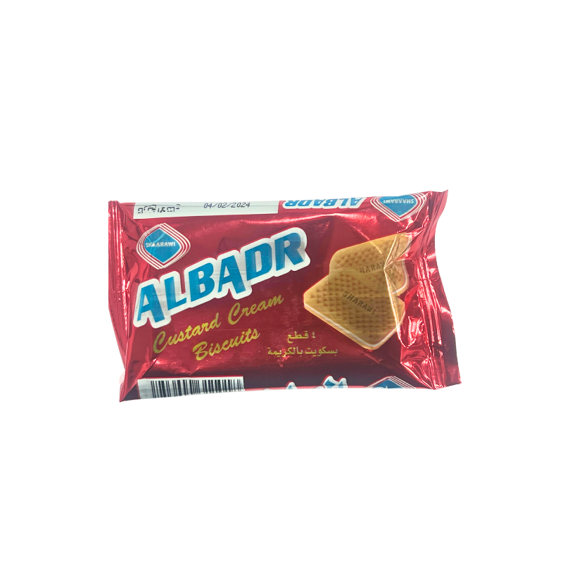 Al Badr Custard Cream Biscuits 30g