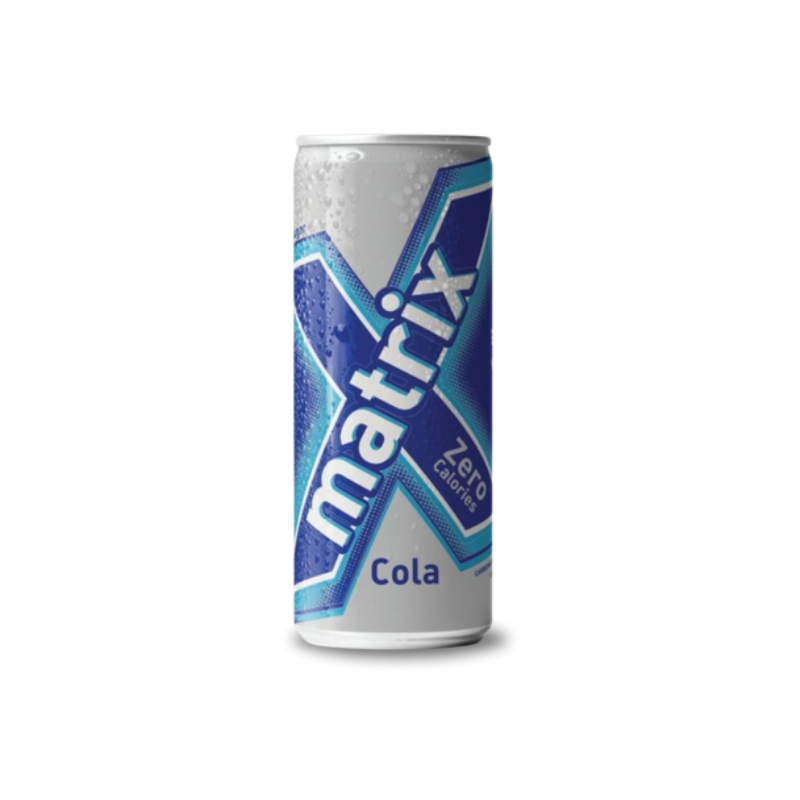Matrix Cola Zero Calories Carbonated 250ml
