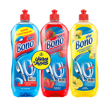 Bono Dishwashing Liquid 800 ml * 3 Pcs