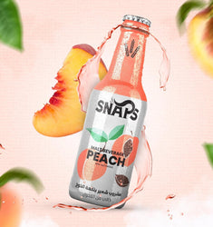 Snaps Malt Beverage Peach Drink 250ml