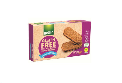 Gullon Sandwich Chocolate Sim Gluten  225g