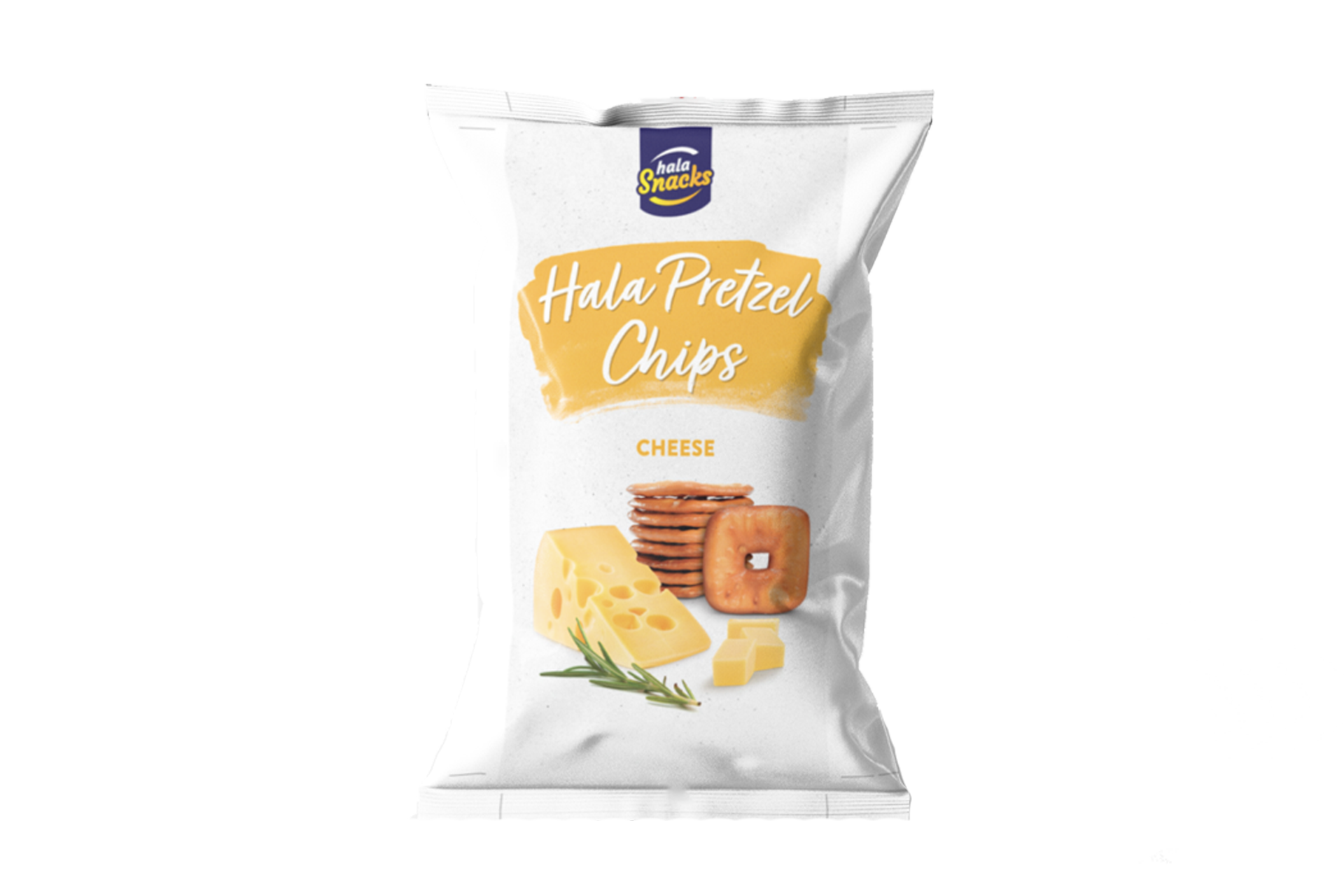 Hala Snacks Pretzels Chips Cheese 30g