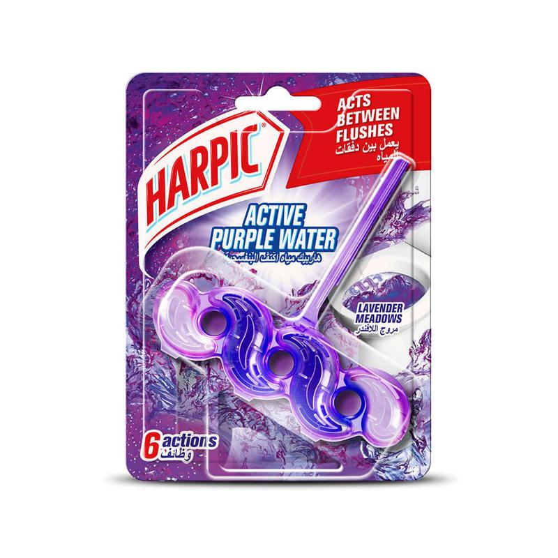 Harpic Toilet Block Lavender Meadow 35g