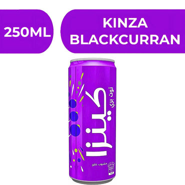 Kinza Blackcurrant Carbonated Drink 250 ml