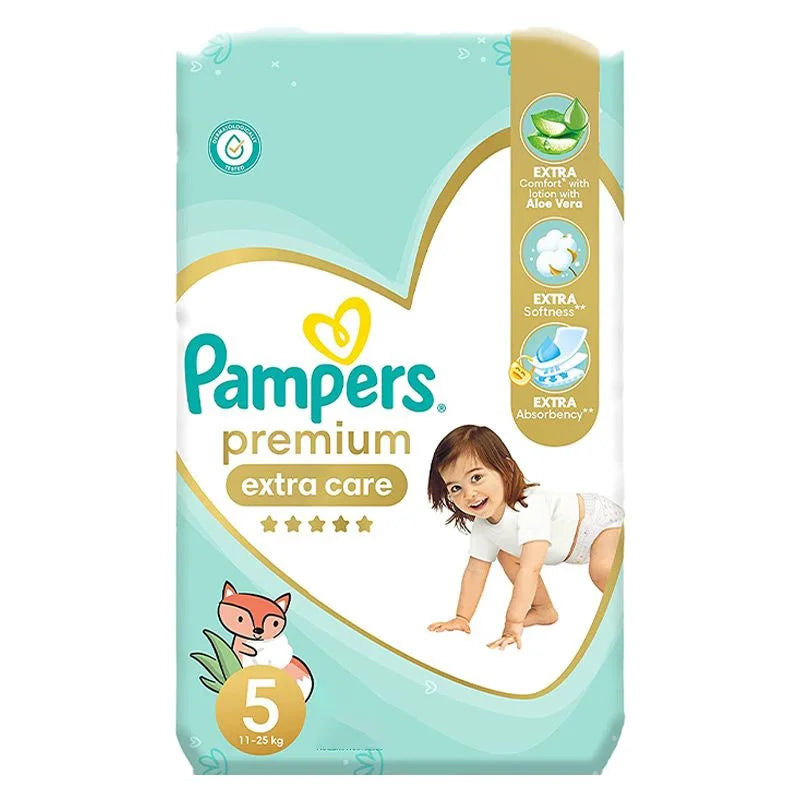 German Pampers Premium Care No.5 (8-11 KG ) 46 Diapers