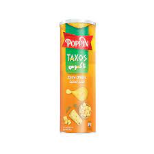 Poppin Taxos Extra Cheese Chips 110g