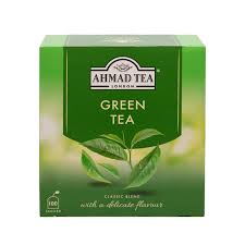 Ahmad Tea Green Tea 100 Tagged