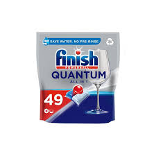 Finish Quantum All in 1 Dishwasher Tablets 49 Tabs