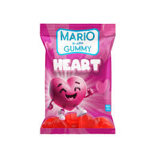 Mario Gummy Heart 20g