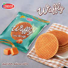 Jordina Waffle Caramel Filled 38g