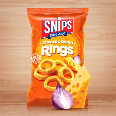 Snips Cheese & Onion Rings 155g