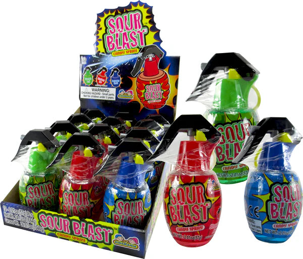 Kidsmania Sour Blast Grenade Candy Spray 50ml