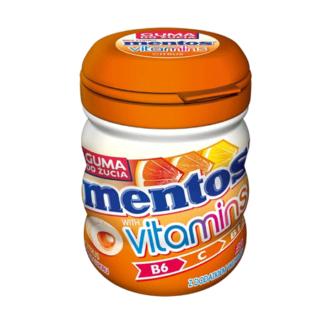 Mentos Vitamins Gum 50g