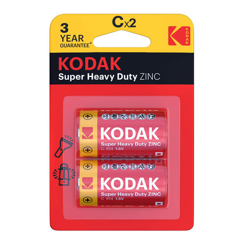 Kodak Extra Zinc Heavy Duty Battery C (1,5V) B2