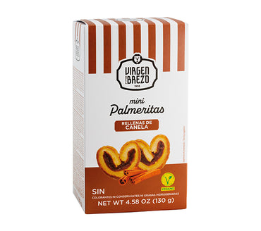 Mini Palmeritas Rellenas De Canela Cinnamon 130g