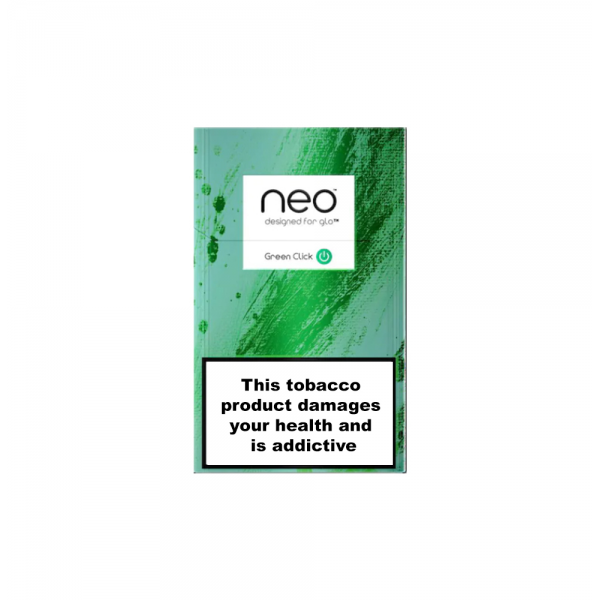 Neo fresco green click 20 sticks designed for glo