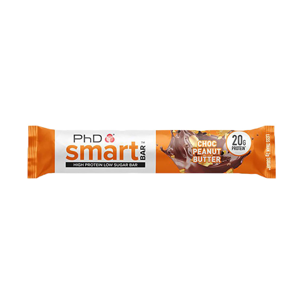 Smart High Protein Low Sugar Bar Choco Peanut Butter Flavour 64g