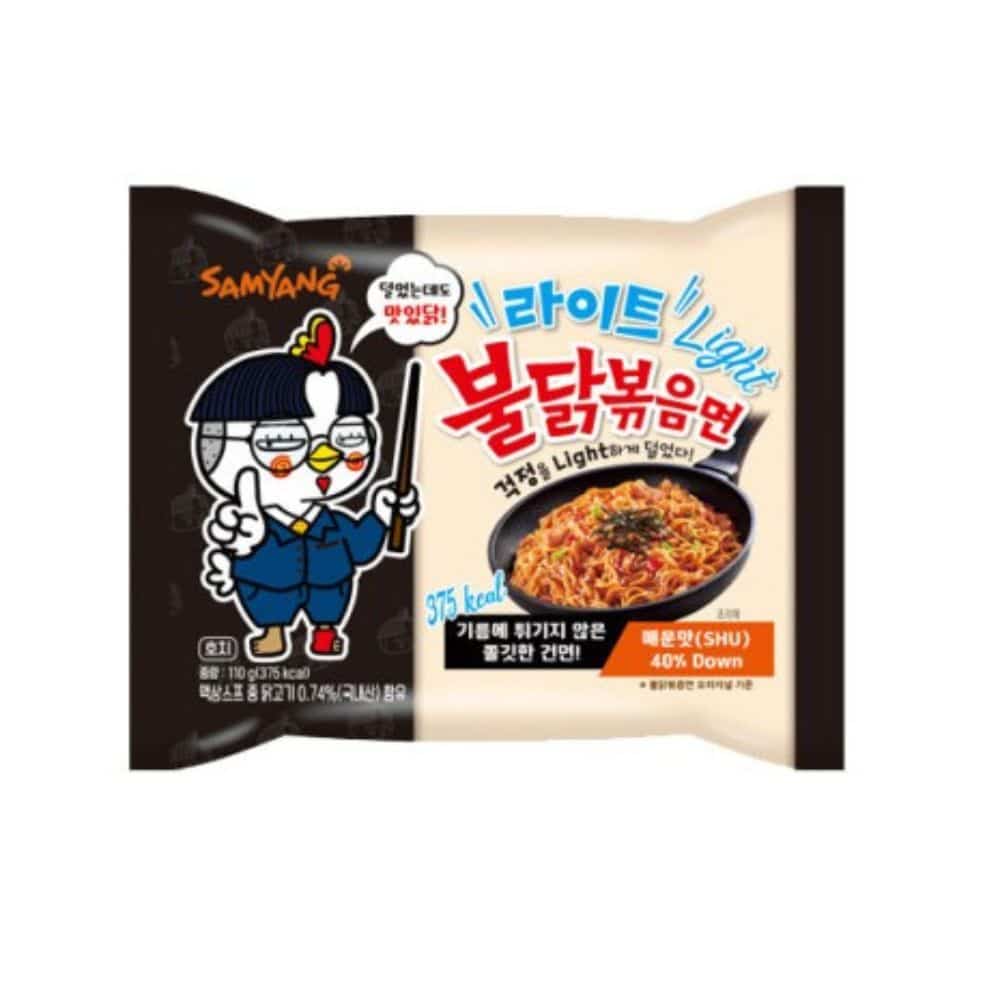Samyang Buldak Lovely Hot Chicken Ramen Stir-Fry Half Spicy Noodles 140g