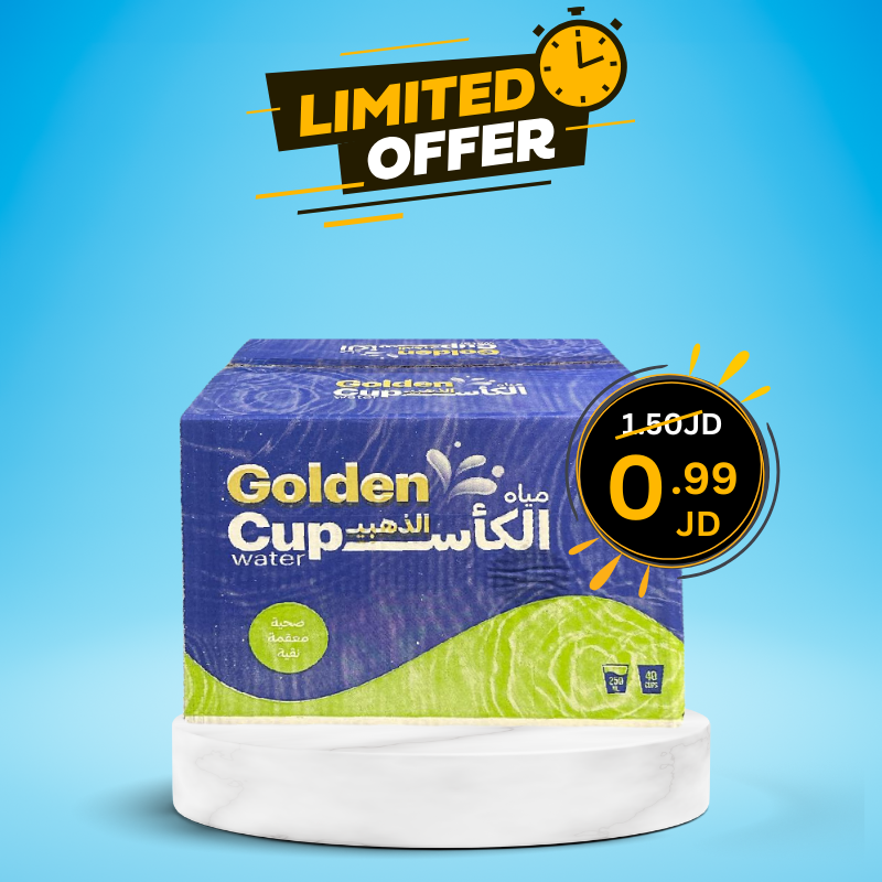 Golden Cup Water Cup 250ml x40 Pcs