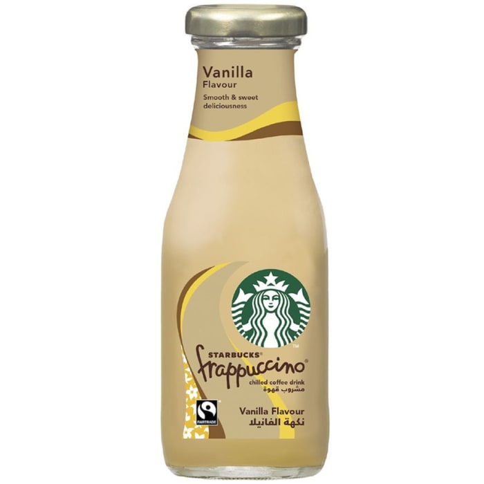 Starbucks Frappuccino Coffee Glass Bottle 250ml (8 pack)