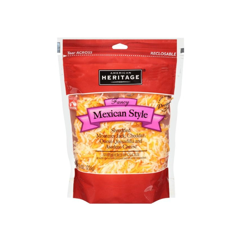 American Heritage Mexican Style Cheese 226g