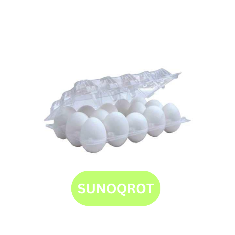 Sunoqrot White Eggs XL (15 Pcs)