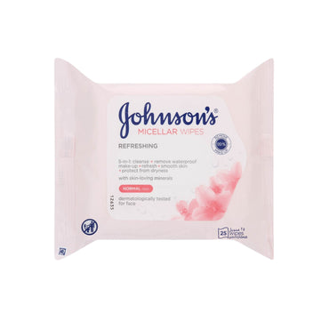Johnson's Make-up Be Gone 25 Wipes For Normal Skin
